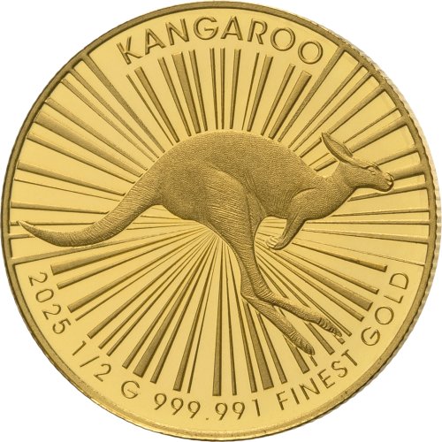 Niue 2025 1-4$ Ultimate Investment – Kangaroo set 3x0,5g silver,gold,platinum coins
