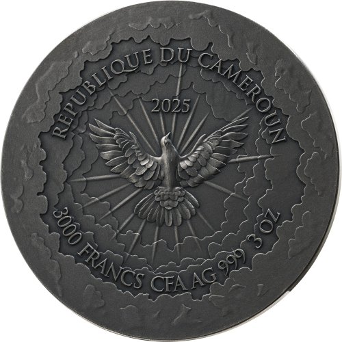 Cameroon 2026 3000 Francs HEAVEN & HELL Versus 3 Oz  silver coin