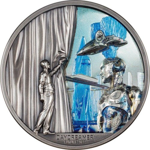 Palau 2022 10$ DAYDREAMER FUTURE 2 Oz Silver Coin