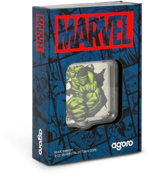 Niue 2025 3$ HULK Smash 2 Oz Proof silver coin