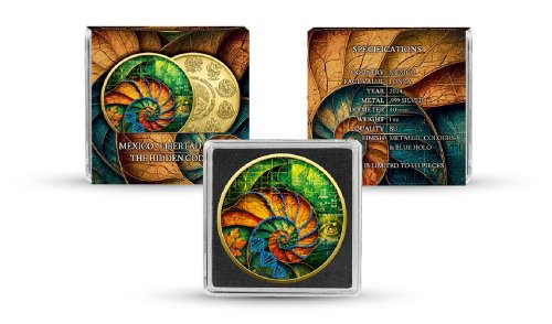 Mexico 2024 1 Onza Libertad The Hidden Code 1 Oz silver coin