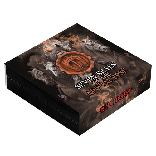 Niue 2025 7$ RED HORSE Seven Seals of the Apocalypse 3 oz  silver coin