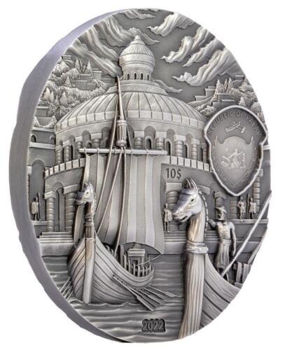 Palau 2022 10$ PHOENICIA AND CARTHAGE Lost Civilizations 2 Oz Silver Coin