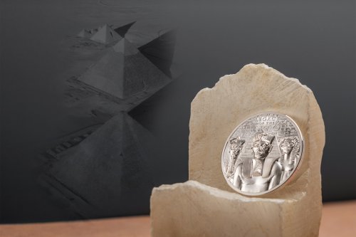 Cook Islands 2022 5$ LEGACY OF THE PHARAOHS 1 Oz silver coin