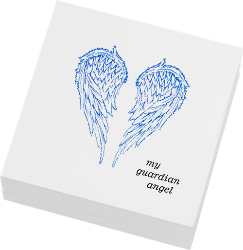 Palau 2019 5$ GUARDIAN ANGEL Charms Shape 1 Oz silver coin