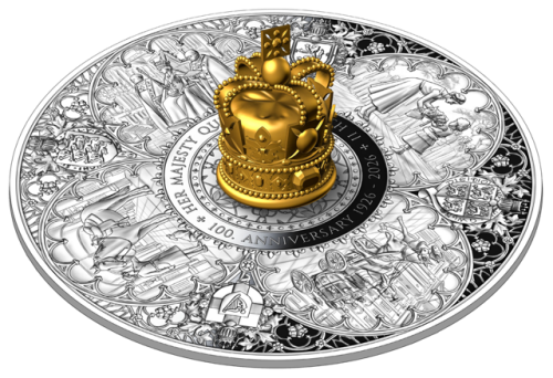 Pitcairn 2026 ROYAL LIFETIME OF SERVICE Elizabeth II 10 Oz Silver coin