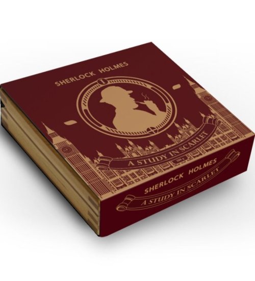 Niue 2024 15$ STUDY IN SCARLET Sherlock Holmes 200g silver coin