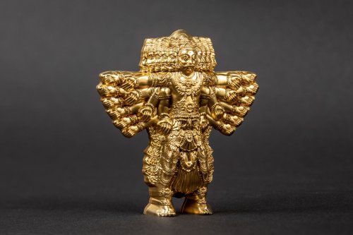 Cook Islands 2021 20$ RAVANA Kings of Demons Shaped 3 Oz Silver coin