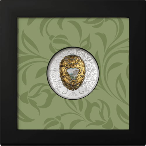 Mongolia 2026 1000 Togrog PETER THE GREAT EGG Fabergé 2 Oz silver coin