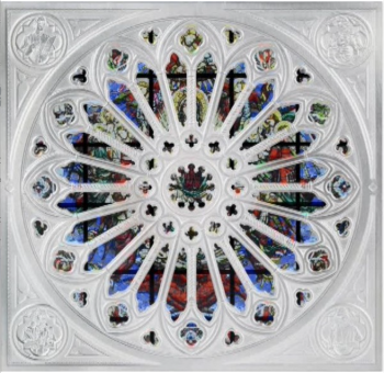 Solomon 2022 15$ The Rose Window -Santa Maria del Fiore 130gr silber Münze