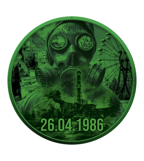2026 CHERNOBYL 40th Anniversary 1 Oz silber Medal