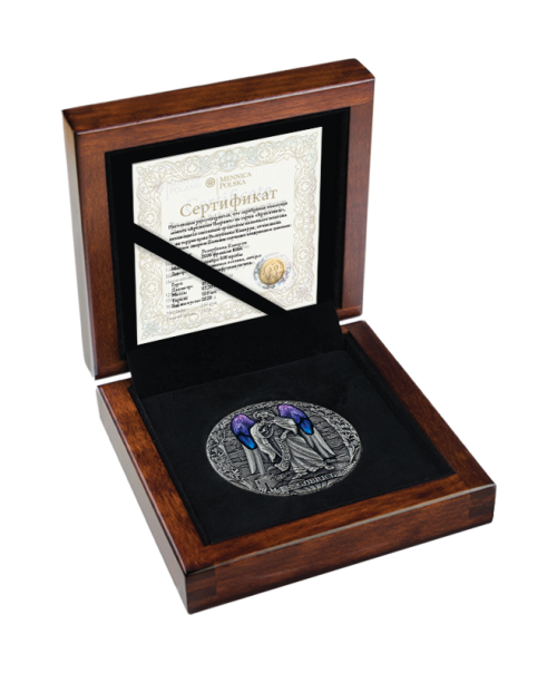 Cameroon 2020 2000 Francs ARCHANGEL GABRIEL 2 Oz silver coin