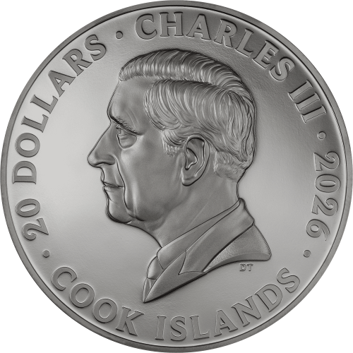 Cook Islands 2026 20$ PARIS Ville De Nuit 3 Oz silver coin
