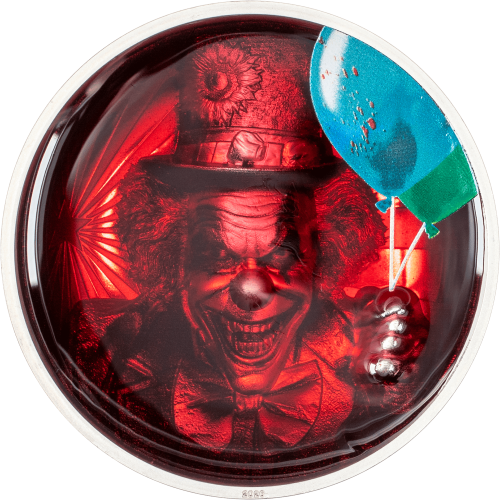 Cook Islands 2026 10$ COULROPHOBIA Phobias Clown 2 Oz silber Münze silver coin