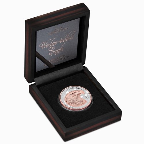 Niue 2026 2$ WEDGE-TAILED EAGLE Native Impressions 1 Oz silver coin