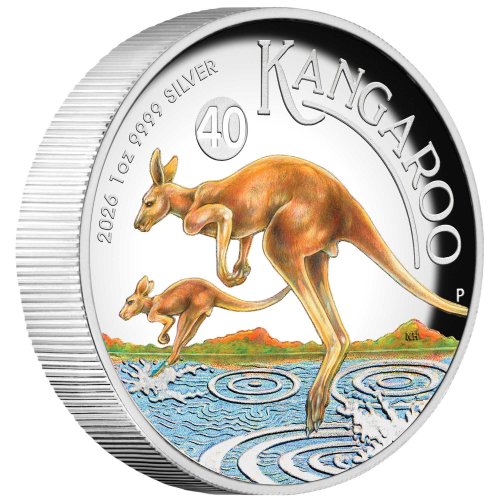 Australia 2026 1$ AUSTRALIAN KANGAROO 1 Oz  silver coin