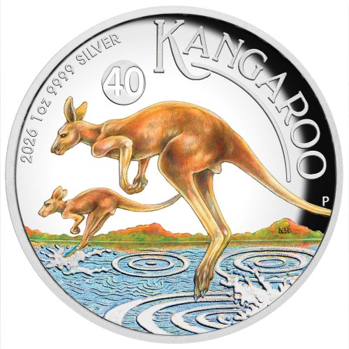 Australia 2026 1$ AUSTRALIAN KANGAROO 1 Oz  silver coin