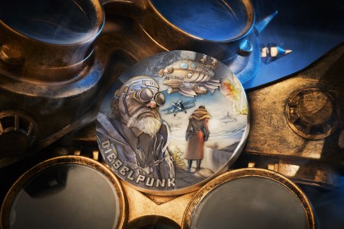Niue 2026 15$ DIESELPUNK Punk Universe 200g silver coin