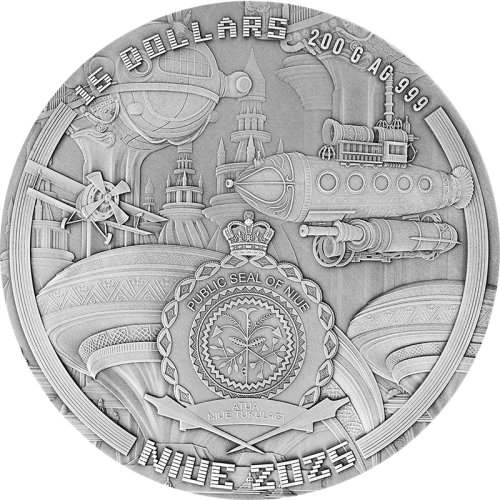Niue 2026 15$ DIESELPUNK Punk Universe 200g silver coin