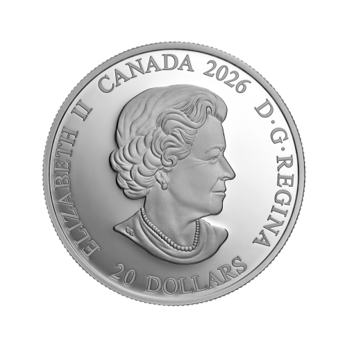 Canada 2026 20$ CROWN Birth of Queen Elizabeth II 100th Anniversary silver coin