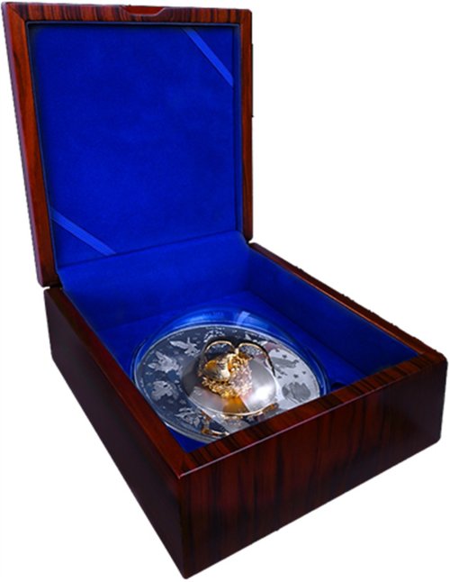 Barbados 2026 10$ MASTERSIZE PLATEAU EAGLE 10 Oz silver coin