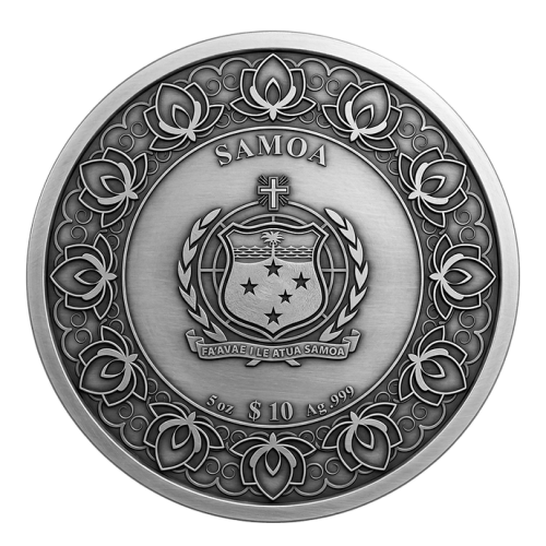 Samoa 2026 10$ SHANGRI-LA 5 Oz silver coin