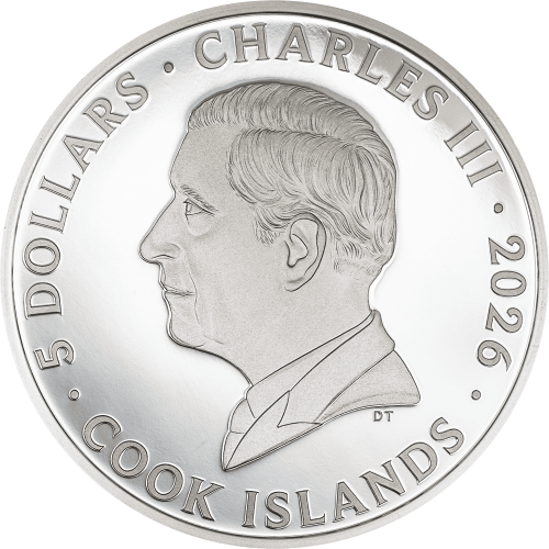 Cook Islands 2026 5$ PRIDE Seven Deadly Sins Lion 1 Oz silver coin