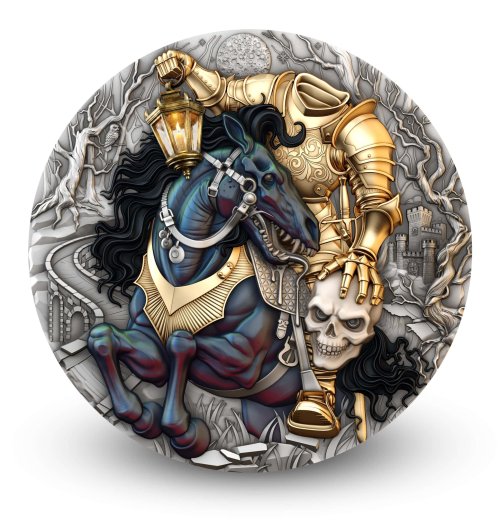 Niue 2026 5$ HEADLESS RIDER 2 Oz silber Münze