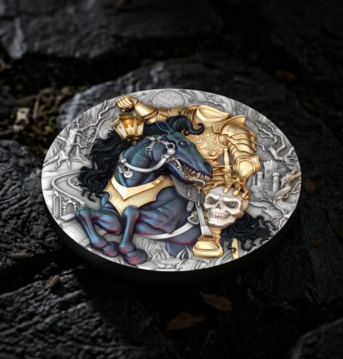 Niue 2026 5$ HEADLESS RIDER 2 Oz silver coin