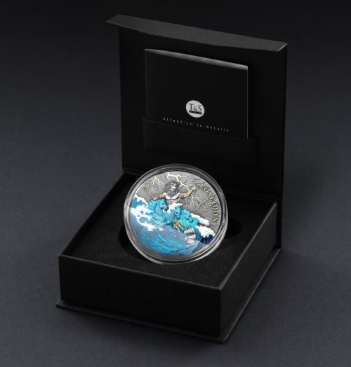 Niue 2026 5$ POSEIDON 2 Oz silver coin