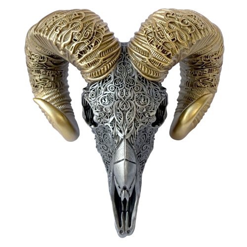 Cameroon 2026 2000 Francs SOVEREIGN Carved Skull 2 Oz silver coin