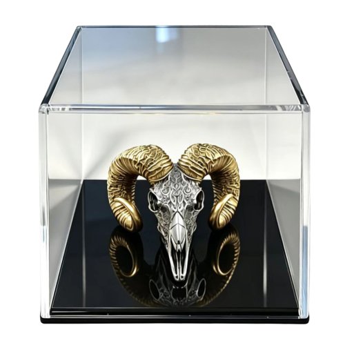 Cameroon 2026 2000 Francs SOVEREIGN Carved Skull 2 Oz silver coin