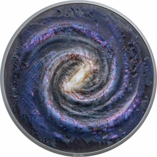 Palau 2021 20$ Space the Final Frontier – The Milky Way – silver coin 3 oz