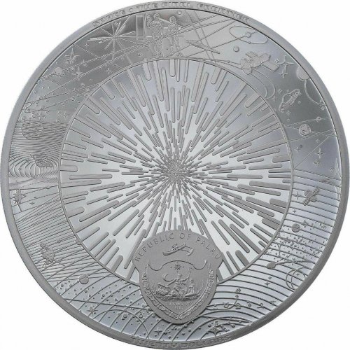 Palau 2021 20$ Space the Final Frontier – The Milky Way – silver coin 3 oz